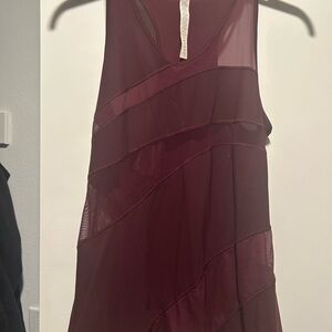 Lululemon Athletica Plum Tank Top